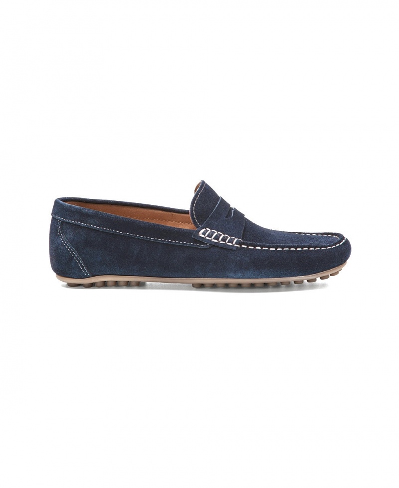 Mocassins Les Tropeziennes GASPARD Marine Suede Homme|ZJXM-94593227